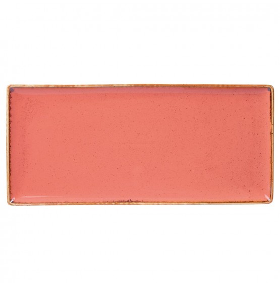 Seasons Coral Rectangular Platter